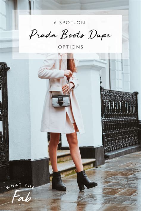 prada boots dupe zara|prada boots dupe options.